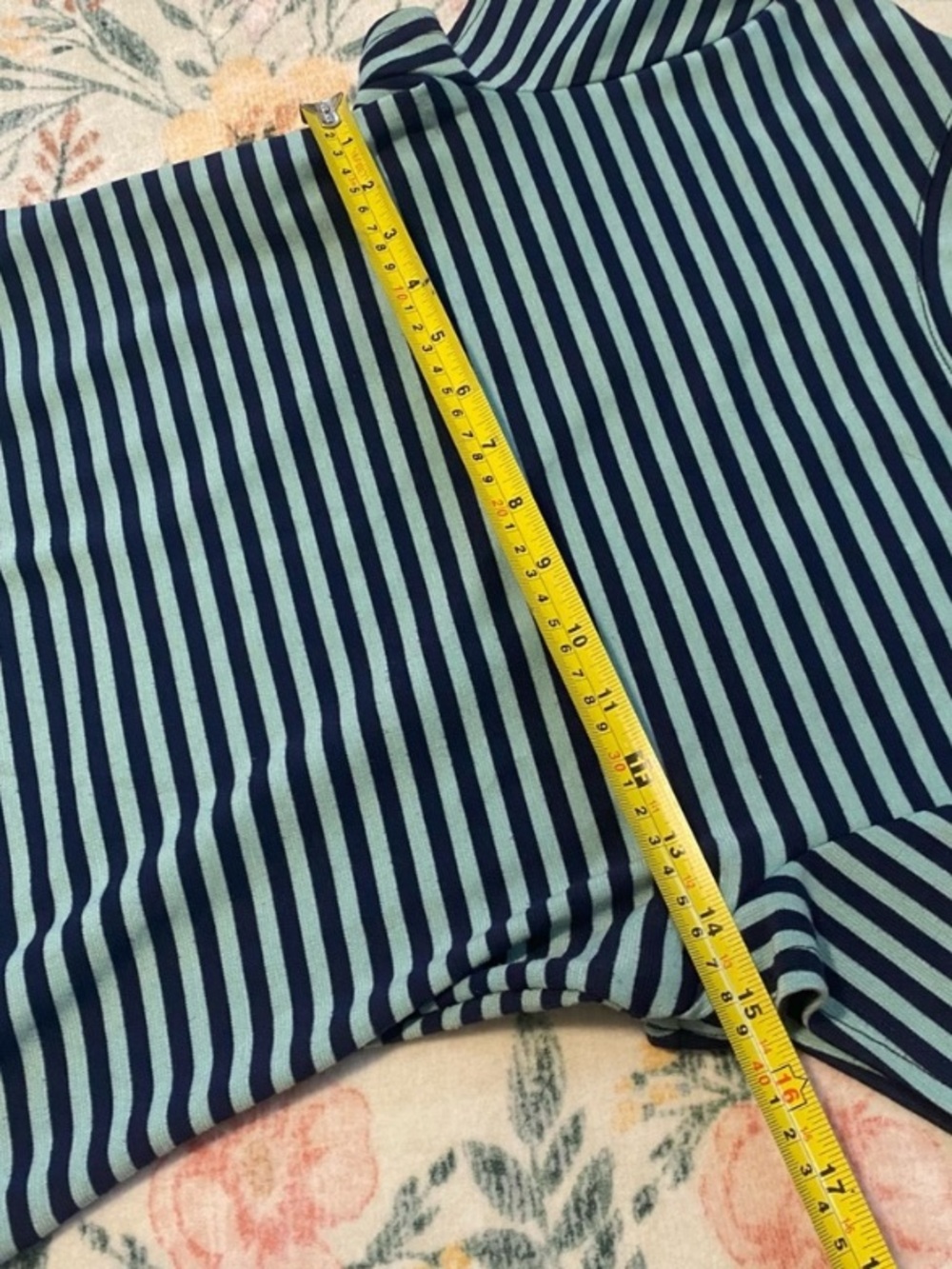 FP Beach Striped Mock Neck Mini Dress - Picture 6 of 6